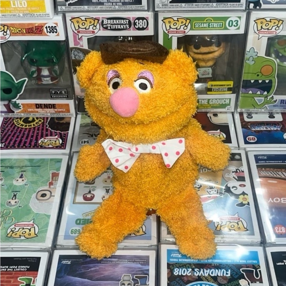 Funko Fozzie Bear Hand Puppet  Plush Toy - Orange